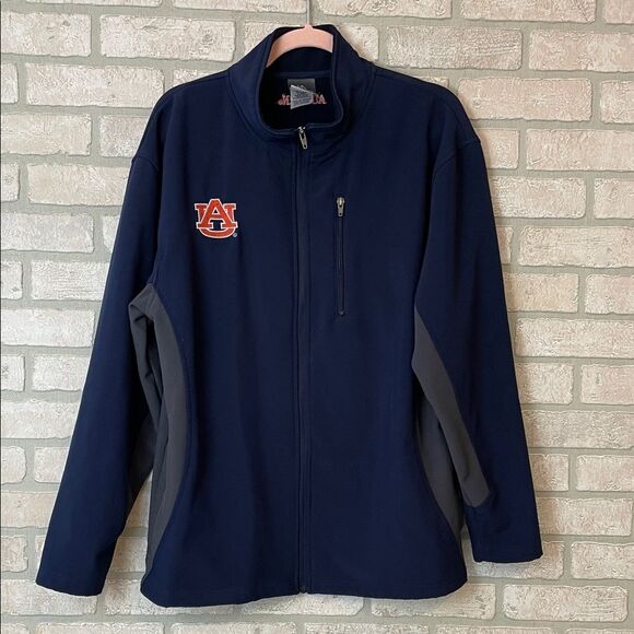 Auburn University Knights Apparel Navy Jacket size L - Picture 1 of 5